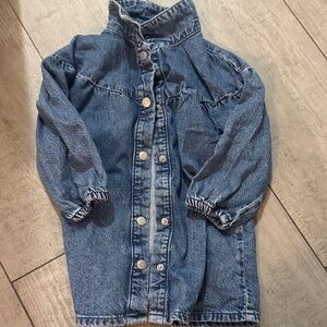 Zara Kids Blue Denim dress